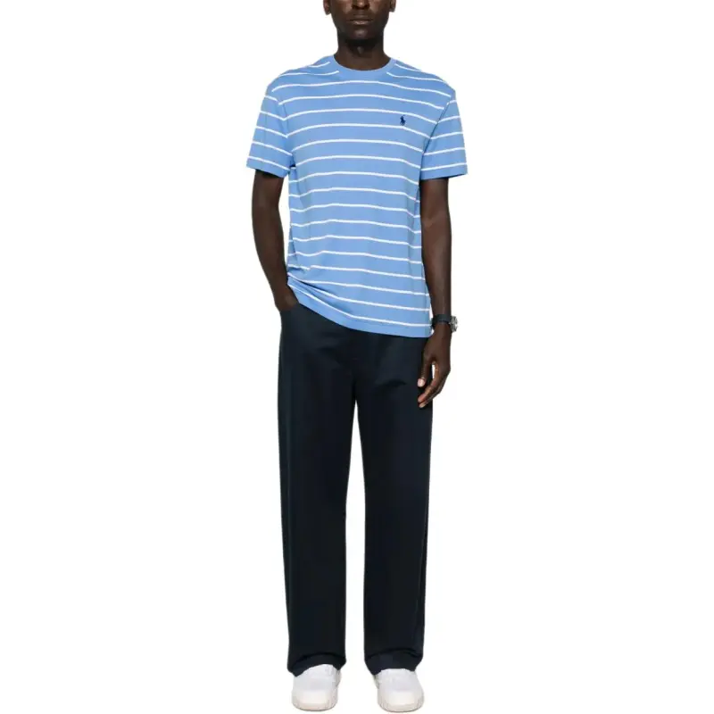 Polo Ralph Lauren Polo Pony motif Striped T shirt-1