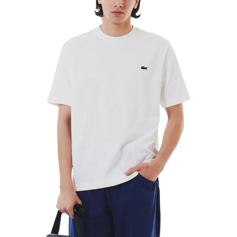 LACOSTE T Shirts Men White-2