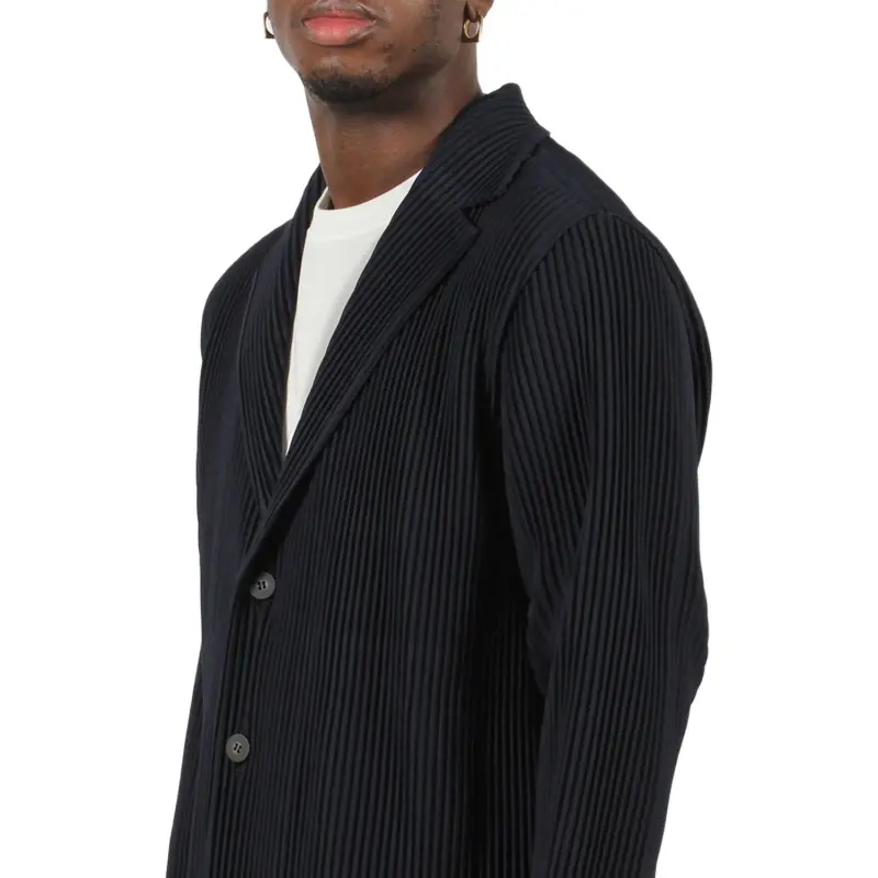 Homme Plissé Issey Miyake Plissé Single Breasted Blazer-4