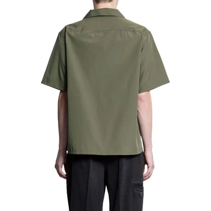 PRADA Short Sleeved Buttoned Shirt-3