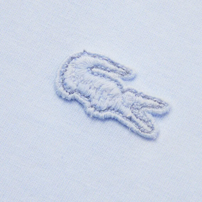 LACOSTE Logo embroidered Cotton T shirt-6