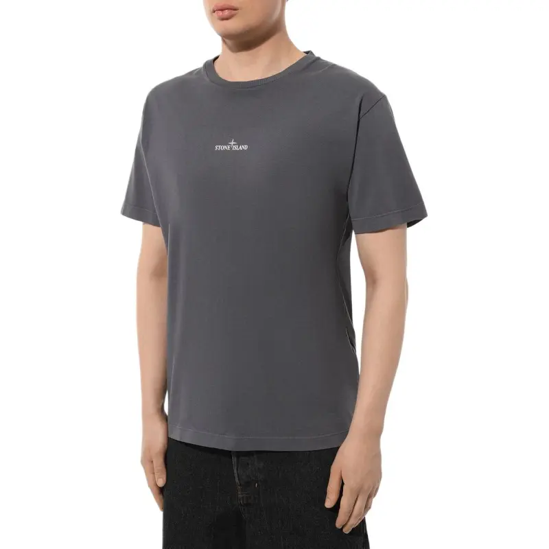 STONE ISLAND T Shirt Men's Gray-2