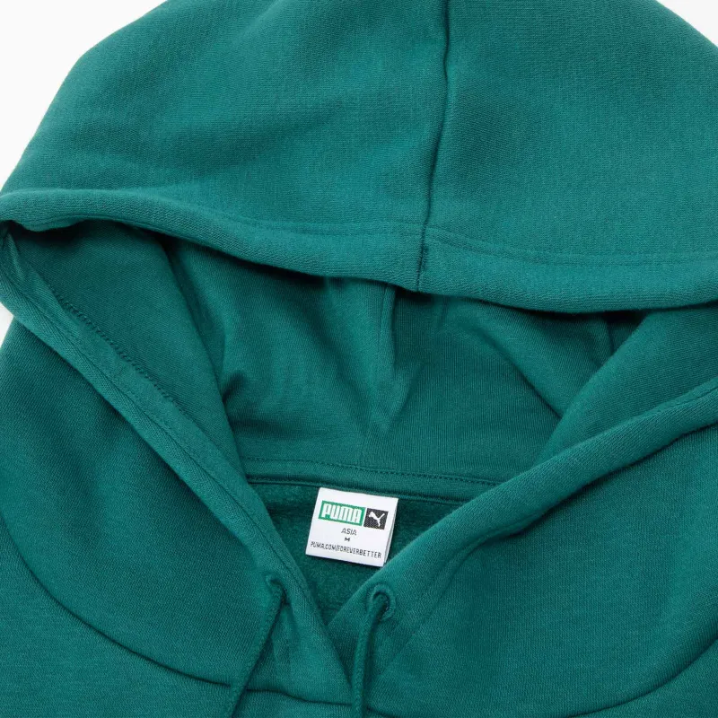 PUMA CLASSICShoodie FL W Sweatshirt Women's Christmas Green-4