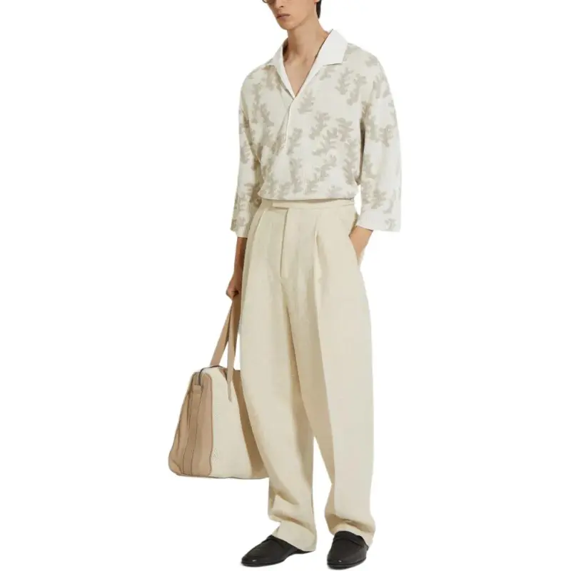 Ermenegildo Zegna Oasi Lino Polo Shirt-3