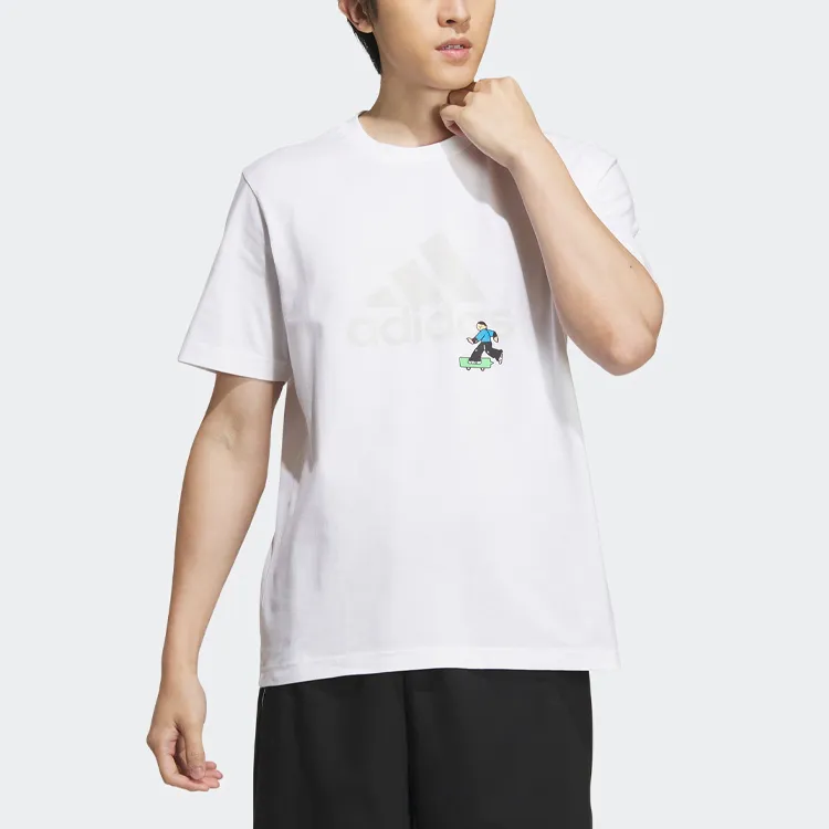 Adidas SEEBIN Artist Collaboration Series SS23 T Shirt Men's White-1