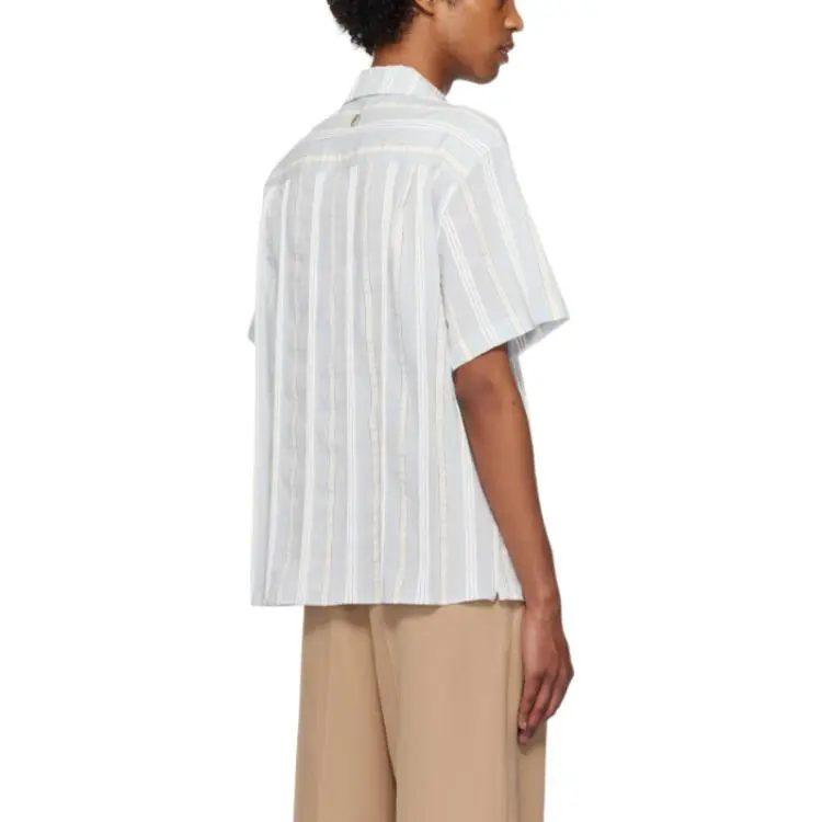 Le 17 Septembre Shirt Men's Blue-1