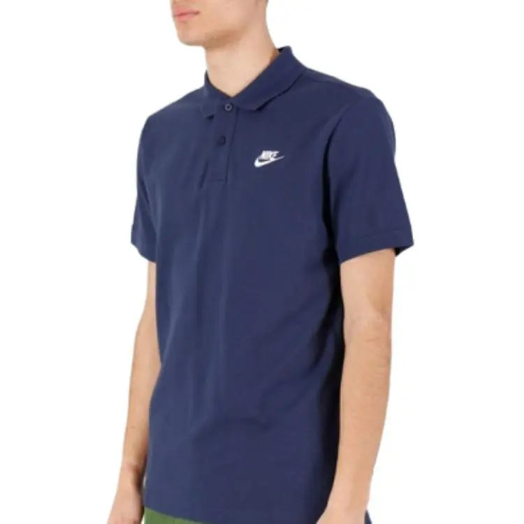 Nike Polo Shirt Men's Marine Blue-4