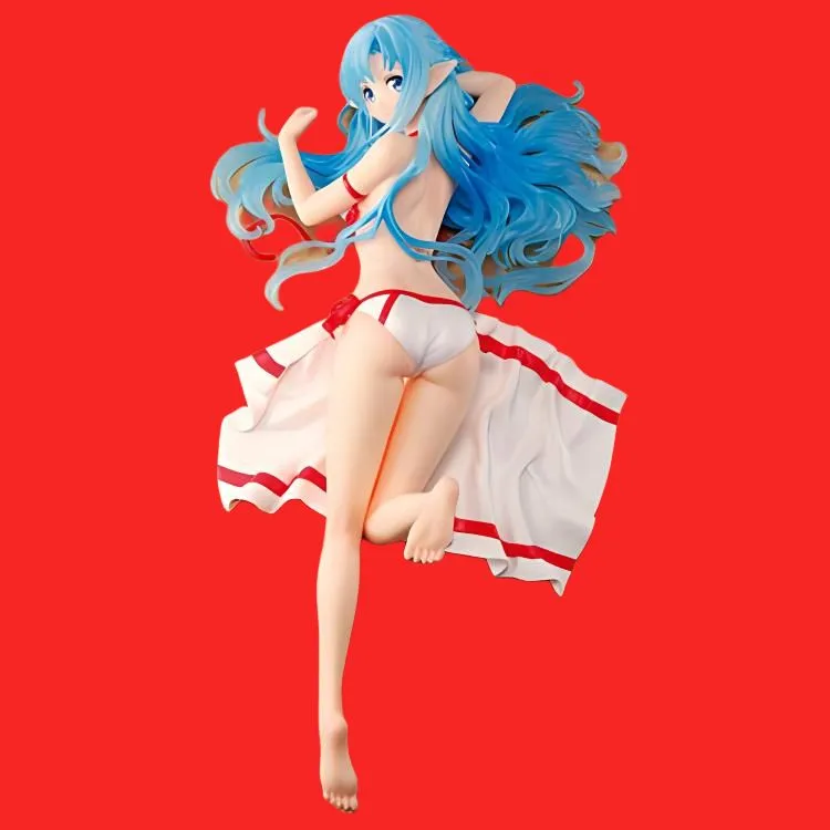 GSC Asuna/Kikuchi Asuna Sword Art Online Water Elf Color Scheme Asuna 26cm Scale Figures-3