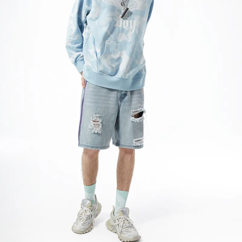 Boy London Casual Shorts Men Blue-5
