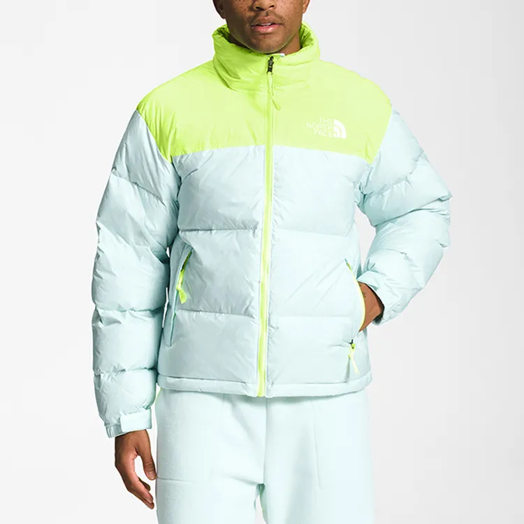 THE NORTH FACE 1996 Collection Retro Nuptse Jacket Down Jacket Men's Gray Green-2