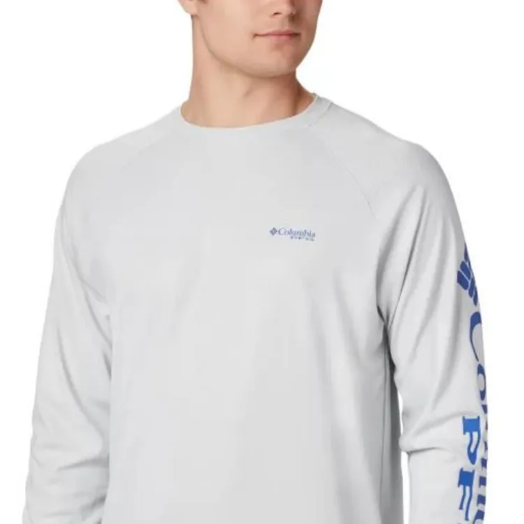 Columbia T-Shirts Men Light Gray-3