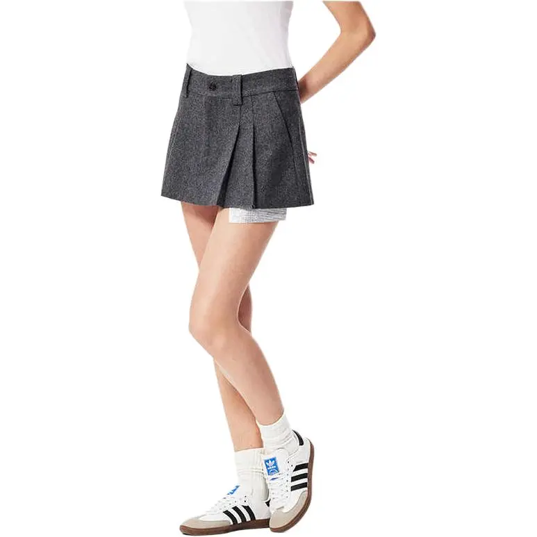 Ed Hardy FW24 Casual Short Skirts Women's Dark Marble Color-3