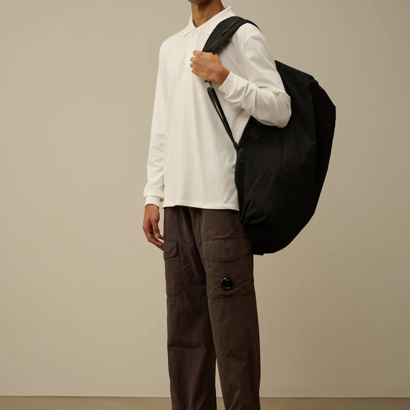 C.P.Company FW24 Polo Shirt Men's Gauze White-2