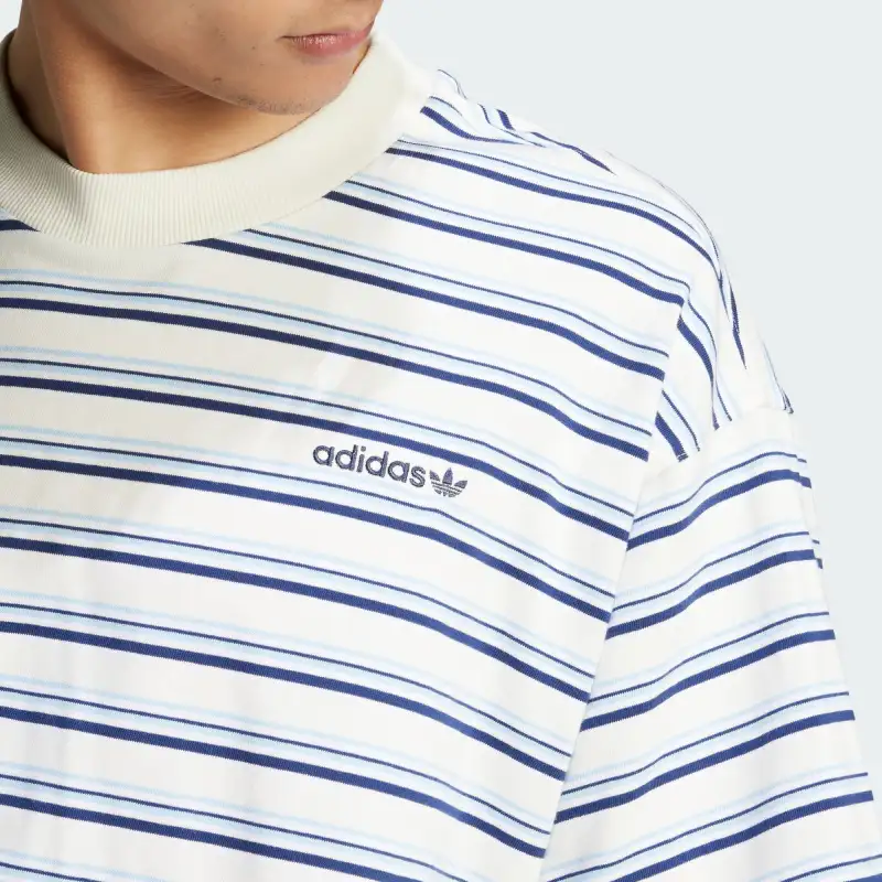 Adidas 80s Loose Striped Tee-4