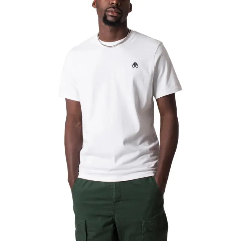 Moose Knuckles Logo Patch Crewneck T Shirt-5