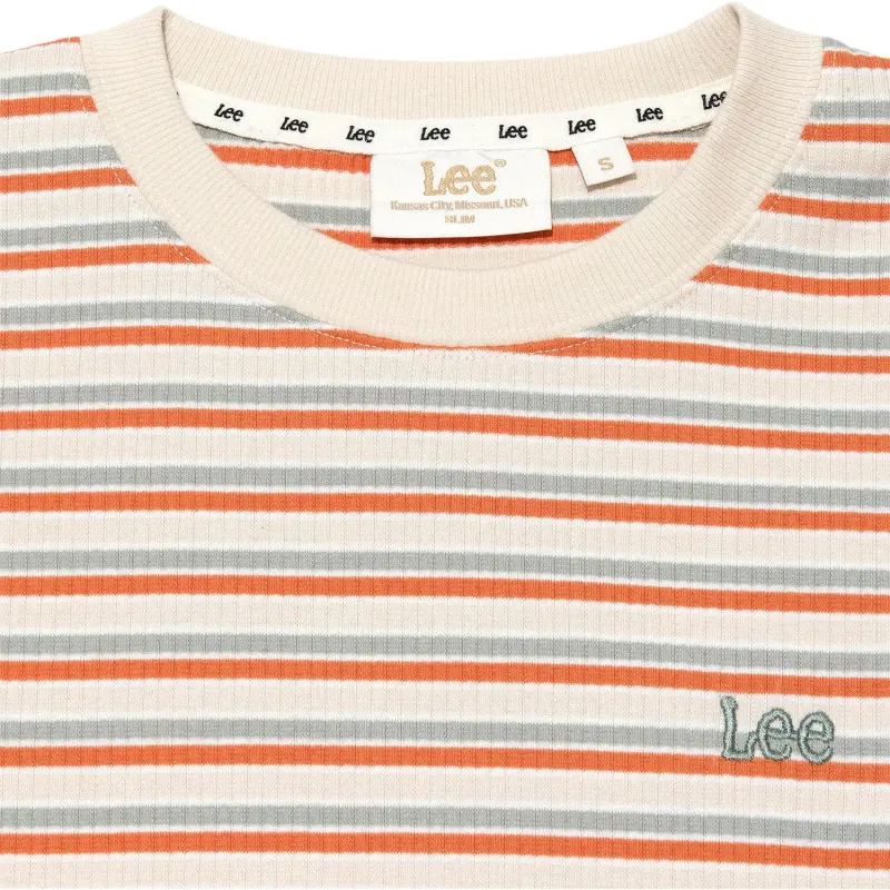 Lee T Shirts Women's Orange-2