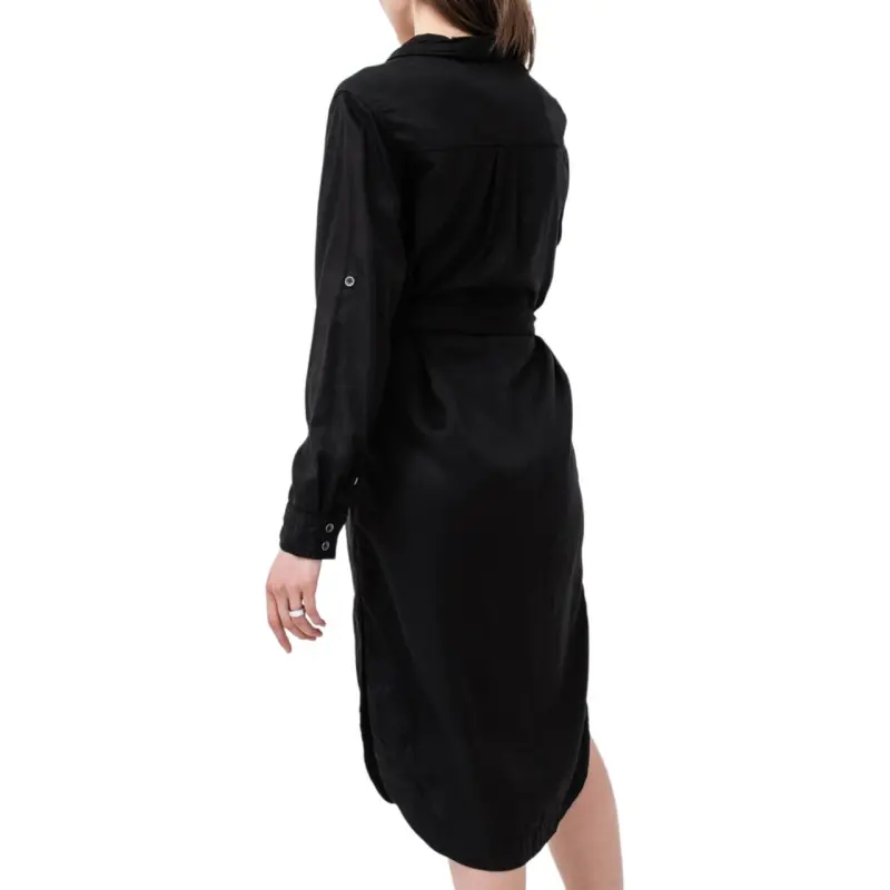 Pepe Jeans Short Sleeved Dresses Women's Black-1