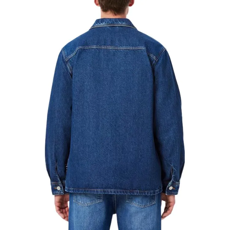 LACOSTE Denim Jacket Men's Blue-3