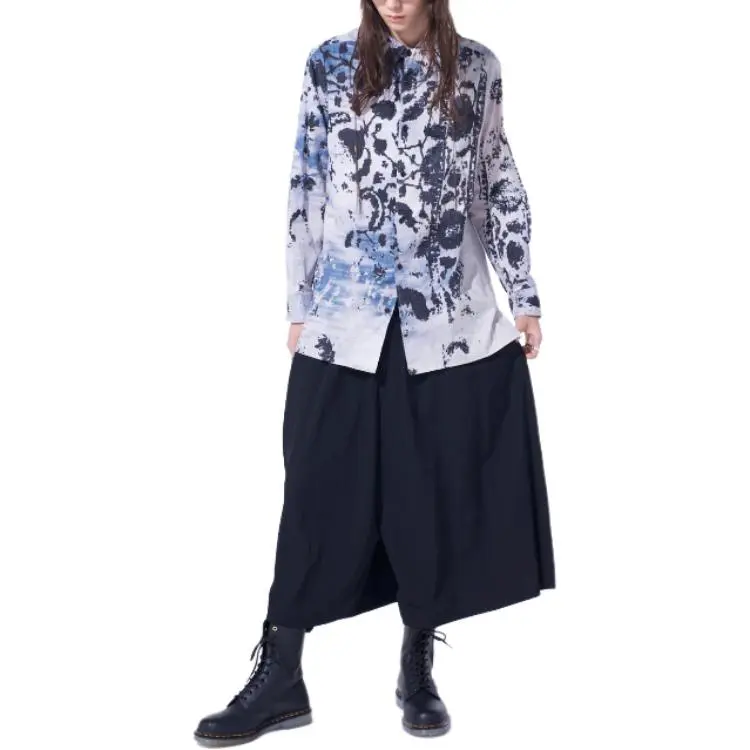Yohji Yamamoto S'YTE FW24 Shirt Unisex Blue-3