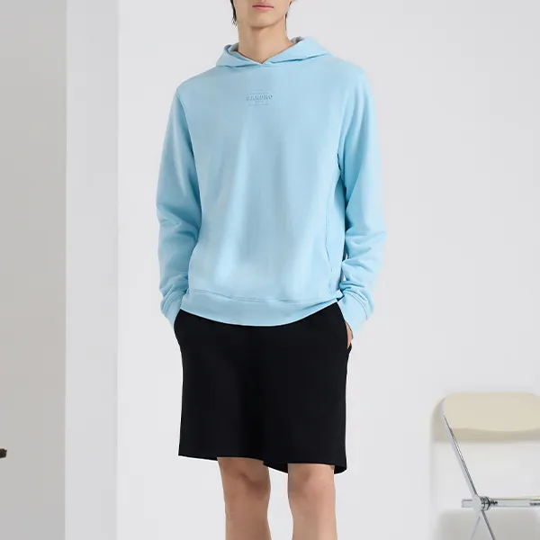 Sandro Sweatshirt Men's Light Blue-3