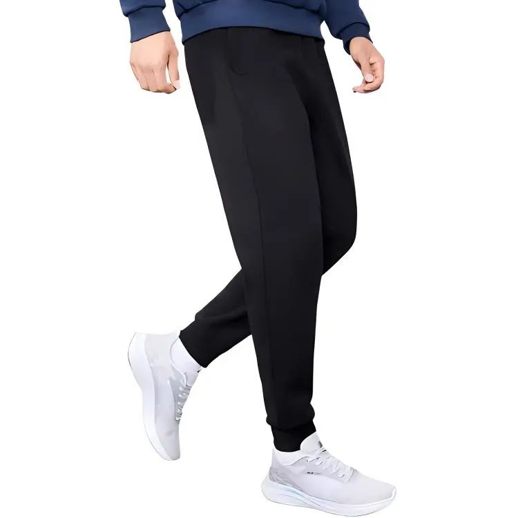 361° Knitted Sweatpants Men's Pure Black-5
