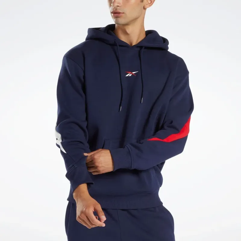Reebok CL BV HOODIE Sweatshirt Men's Marine Blue-2