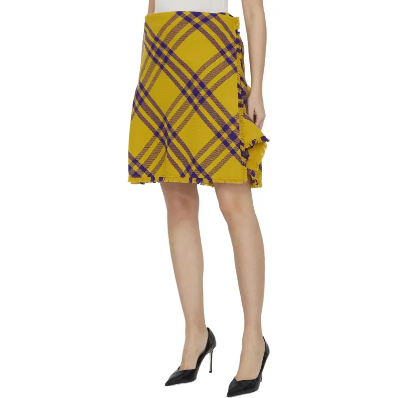 Burberry Casual Short Skirts Women's Pear Color-4