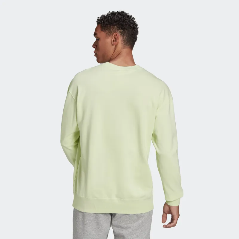 Adidas Sweatshirt Men's Lime Green-2