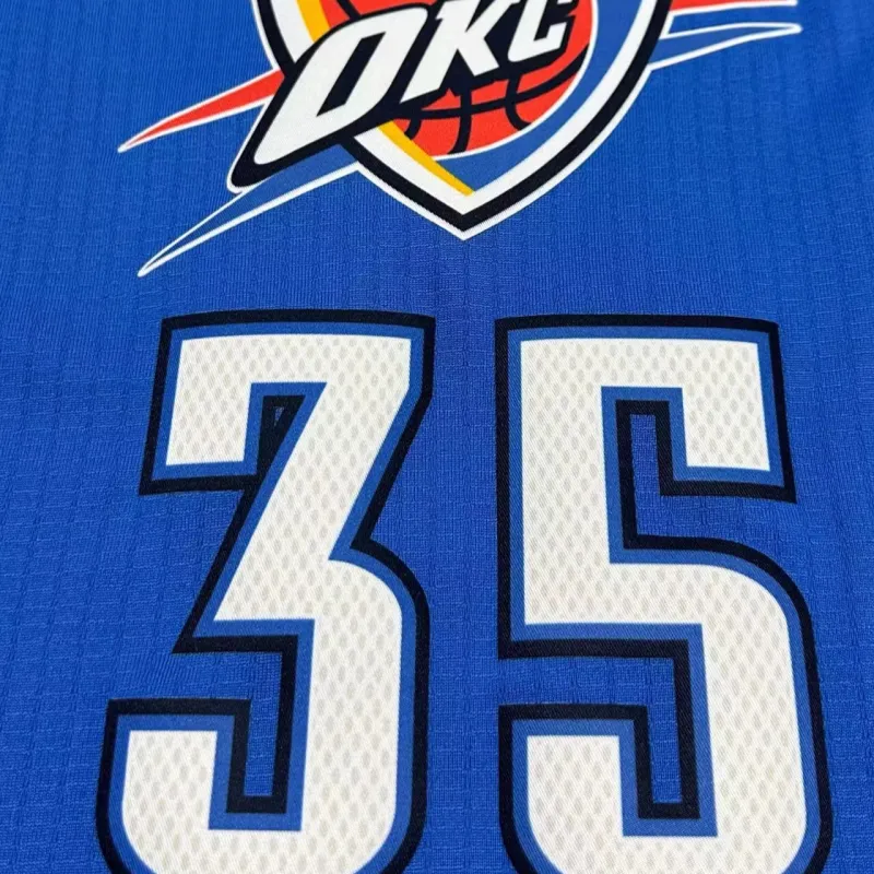 Adidas x NBA Durant Basketball Jersey Unisex Blue-2