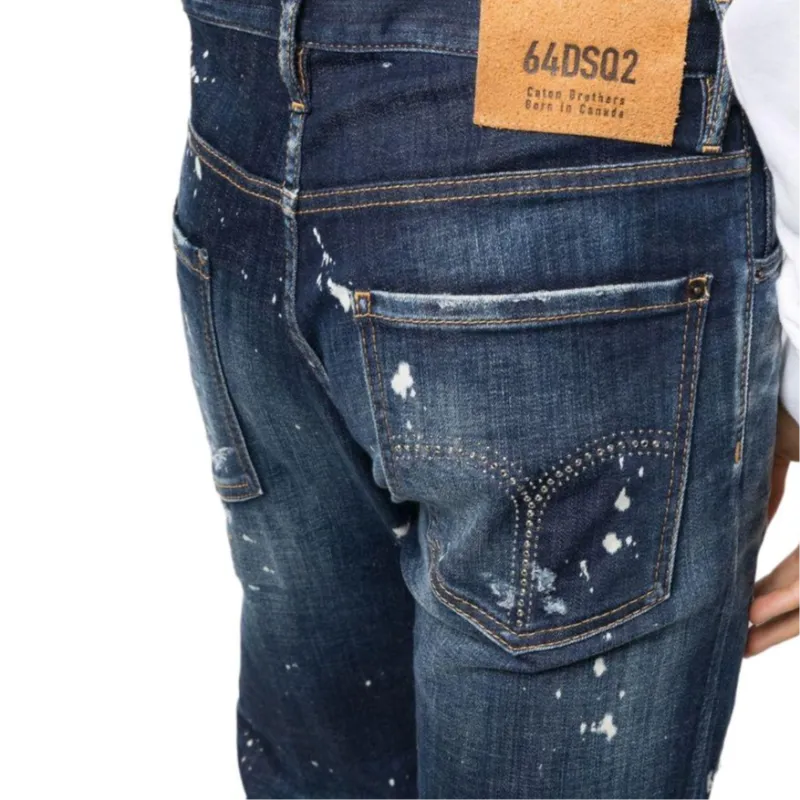 DSQUARED 2 Distressed Skinny Jeans-5