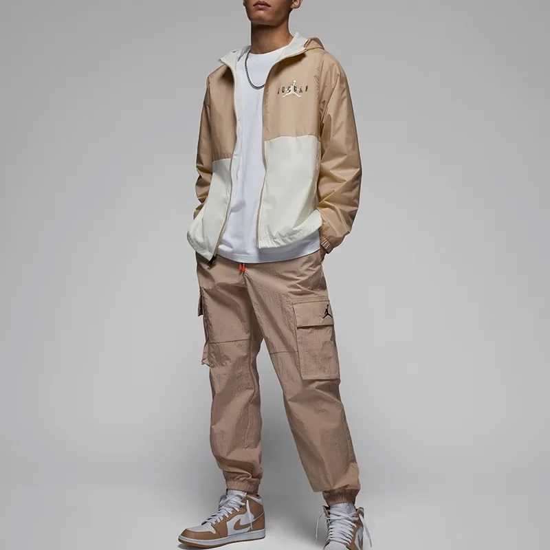 Jordan Jacket Men's White Yellow-4