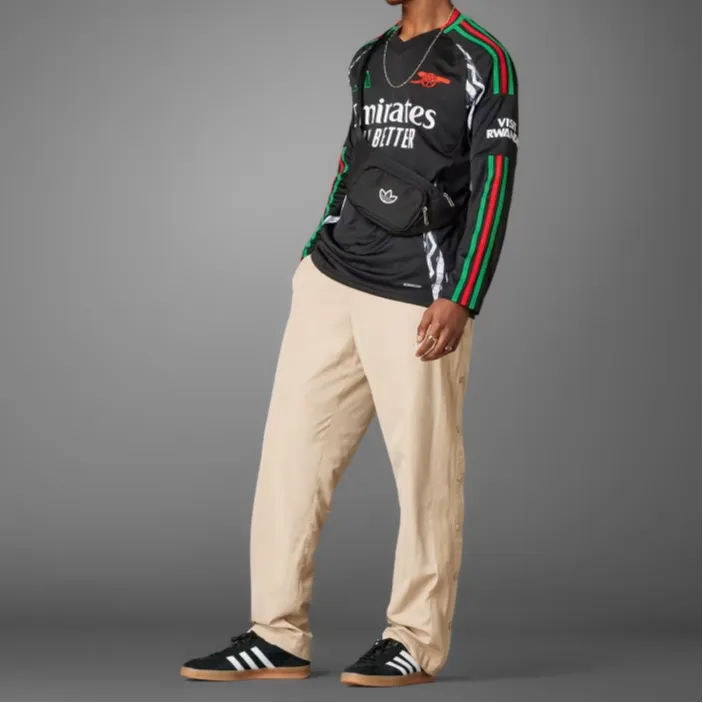 Adidas Free Shipping With AdiClub Arsenal 24/25 Long Sleeve Away Jersey-4
