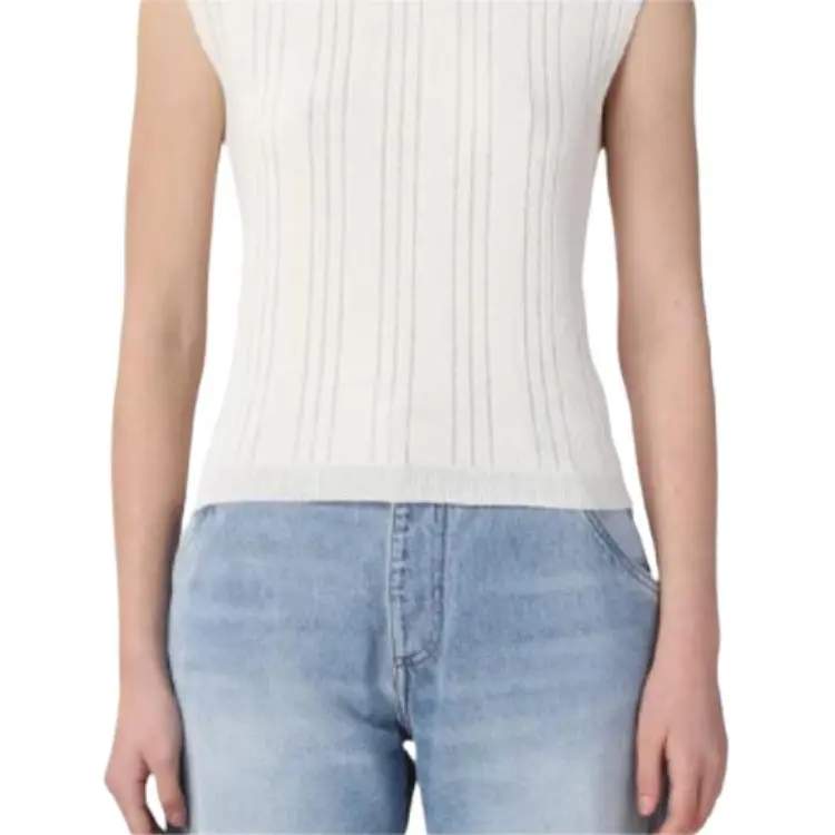 BALMAIN T Shirts Women's White-6