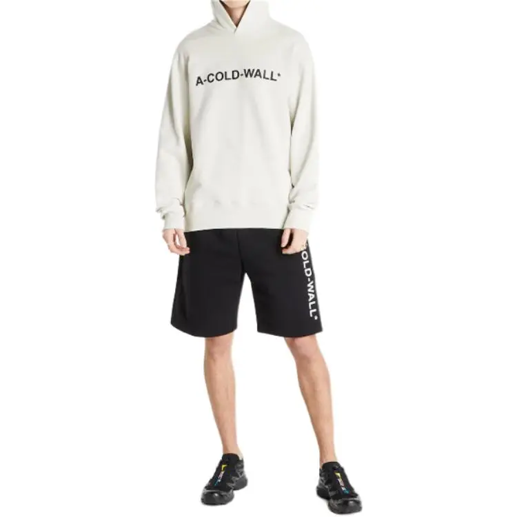 A COLD WALL* Logo print Hooded Sweat Top-4