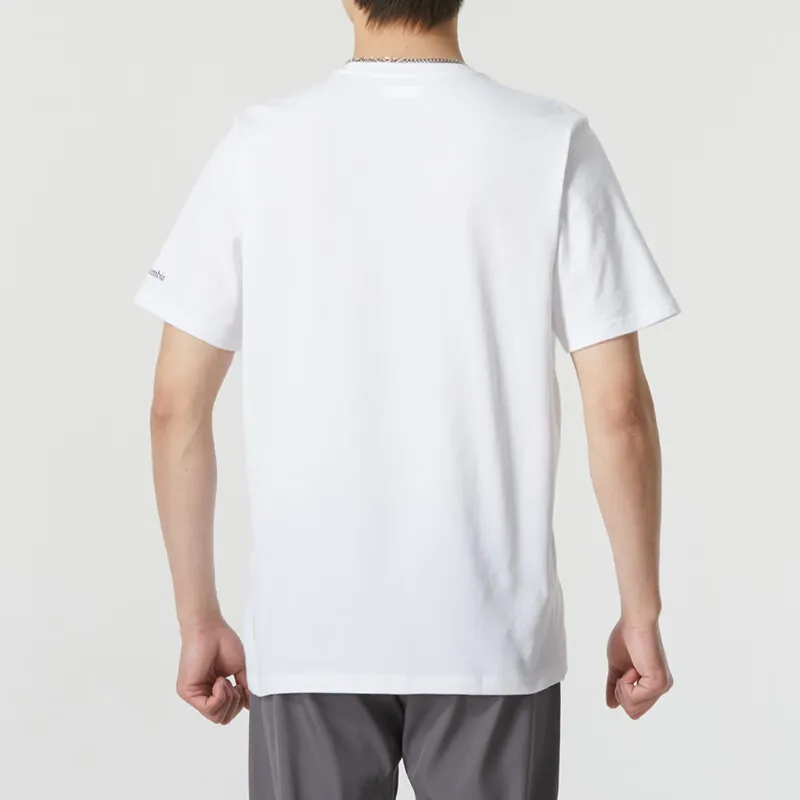 Columbia T Shirts Men White-3