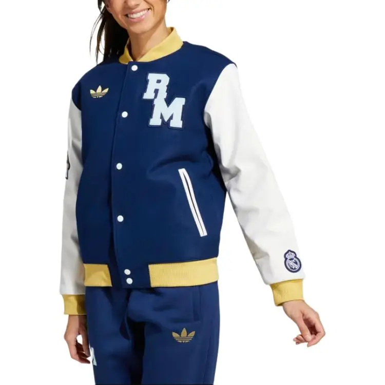 Adidas Originals VRCT FW24 Jackets Coats Unisex Marine Blue-2