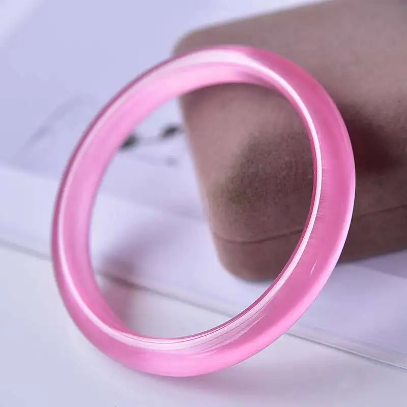 Gifts Glass Cat Eye Bangles Women's-2