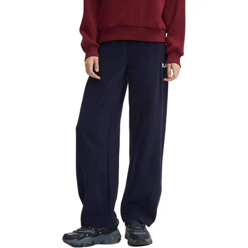 FILA Knitted Sweatpants Women's Hero Blue-3