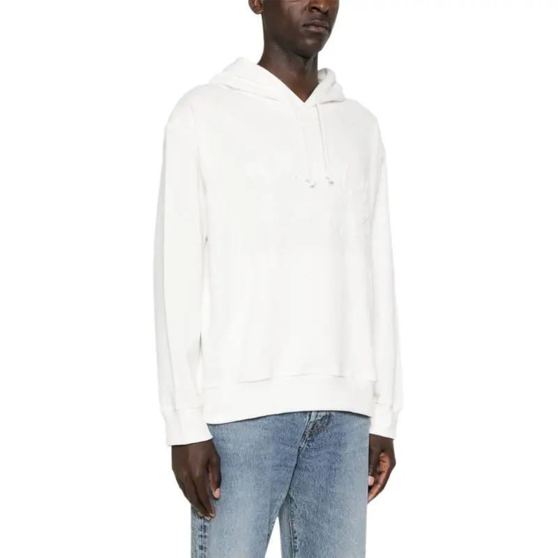 Paul & Shark Logo embroidered Cotton Hoodie-3