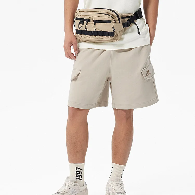 New Balance Casual Shorts Men's Beige-2