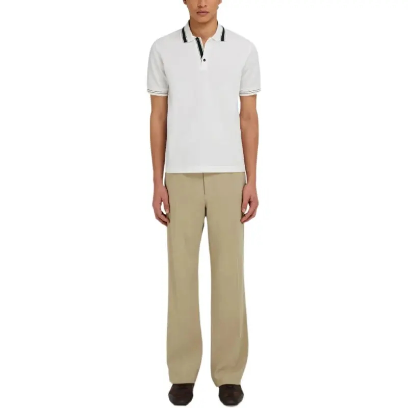 FERRAGAMO Polo Shirt Men's White-1