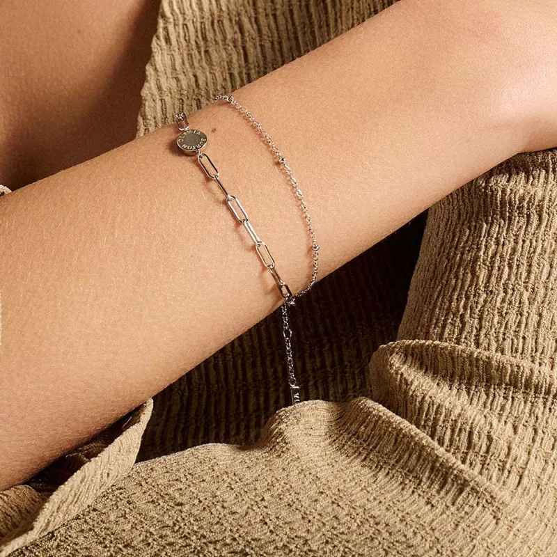 OLIVIA·BURTON Metal Bracelets Unisex Silver-2
