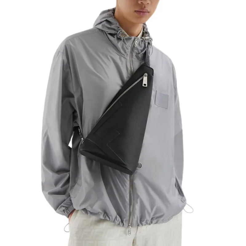 FENDI SS24 Jackets Coats Men's Gray-2