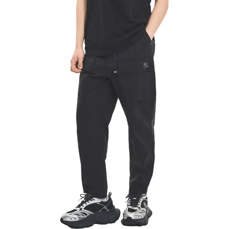 MLB New York Yankees Cargo Pants Unisex Black-3