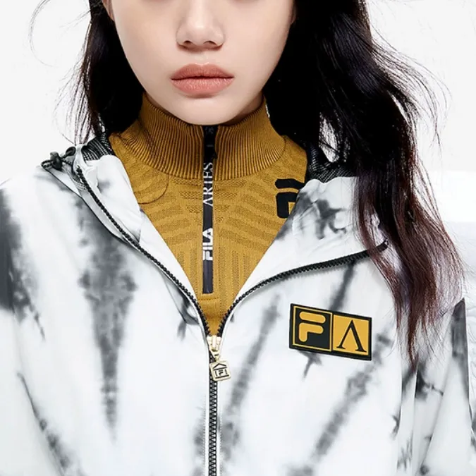 FILA FUSION ARIES Collaboration Collection Jacket Women's Standard White-3