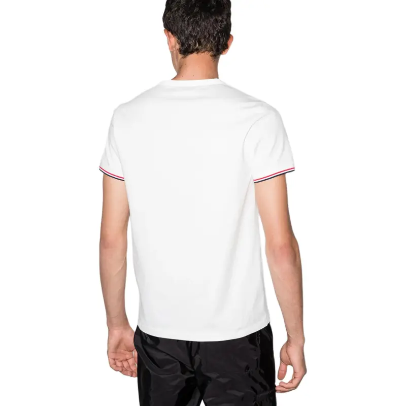 Moncler Tricolor Trimmed T Shirt-4