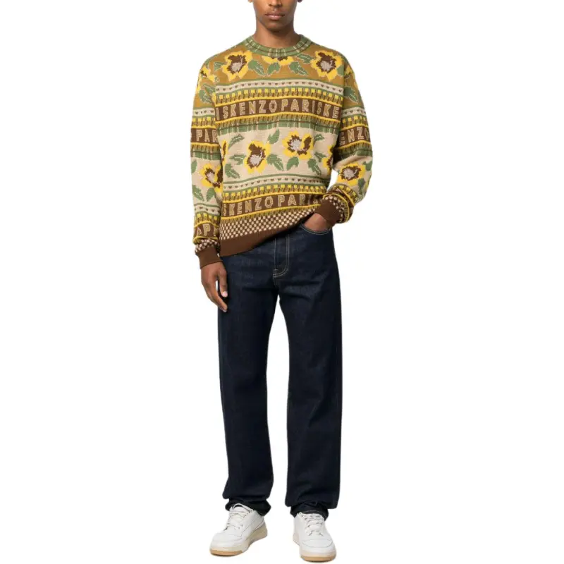KENZO Asagao Straight leg Jeans-2