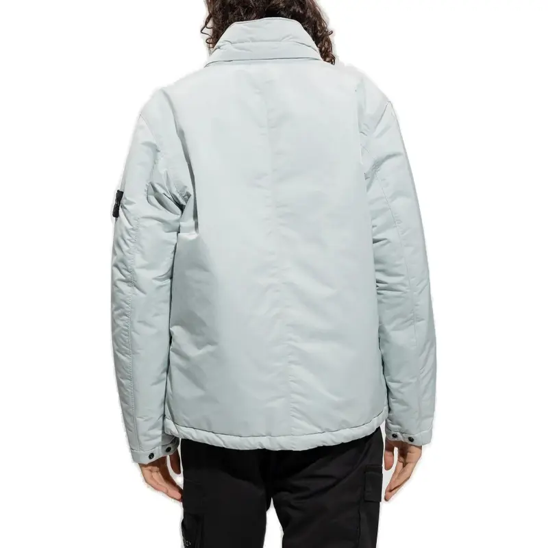 STONE ISLAND Jackets Men Pearl Gray-3