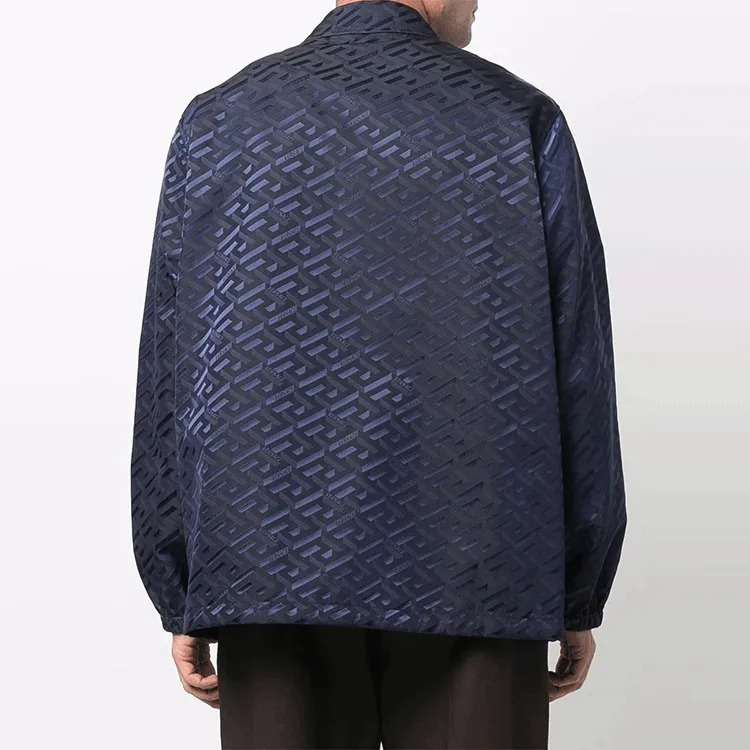 FANSIZHE VERSACE SS22 Jackets Coats Men's Blue-1