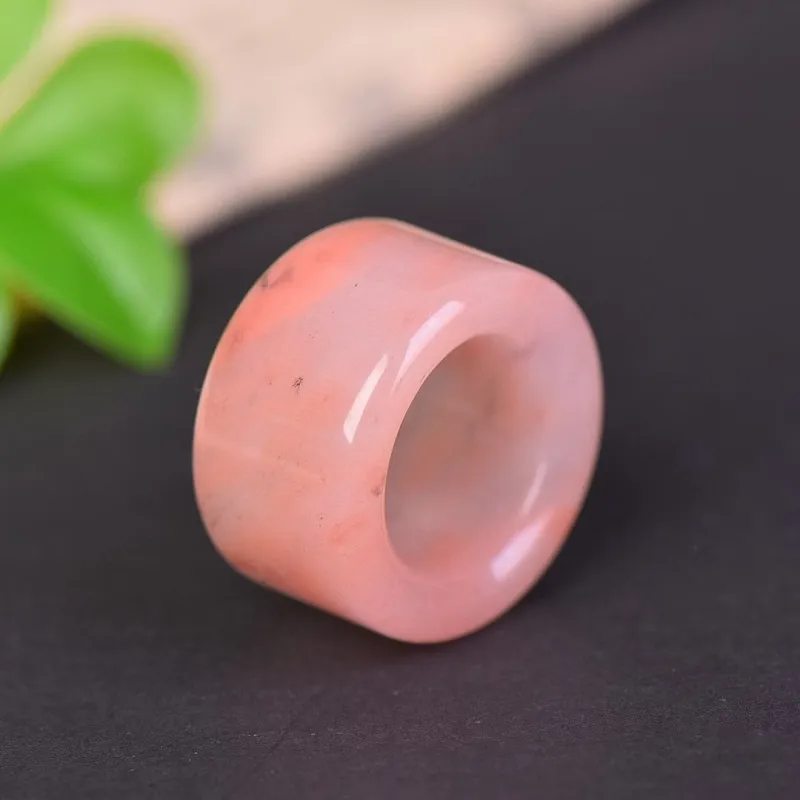 Gifts Golden Silk Jade Rings Unisex-2